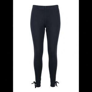 Torrid Tie Ankle Black Leggings